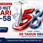 Logo HUT ORARI Ke-58 Tahun 2026