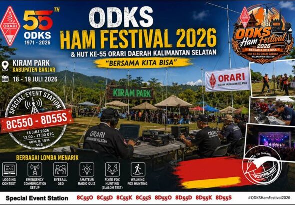 ODKS Ham Festival 2026 - Special Event Station (SES) 8C55O 8C55D 8C55K 8C55S 8D55O 8D55D 8D55K 8D55S resize YC2TFB
