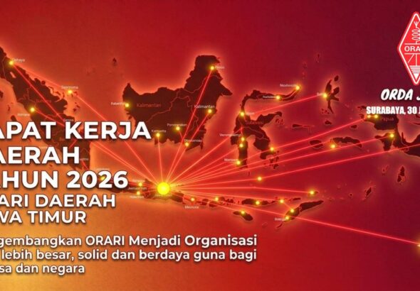 Rakerda ORDA Jatim 2026 - ORARI Daerah Jawa Timur