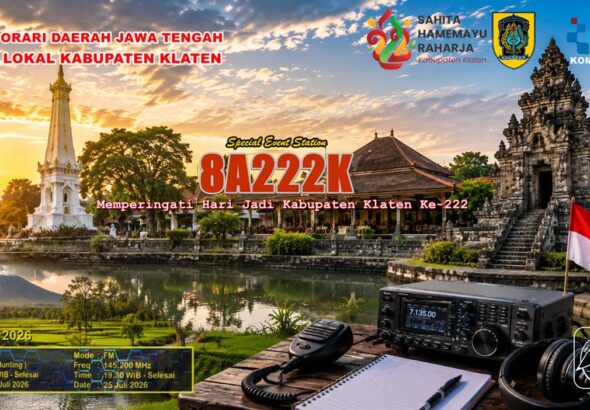 ORARI Lokal Klaten - SES 8A222K Hari Jadi Kabupaten Klaten Ke-222 Tahun 2026