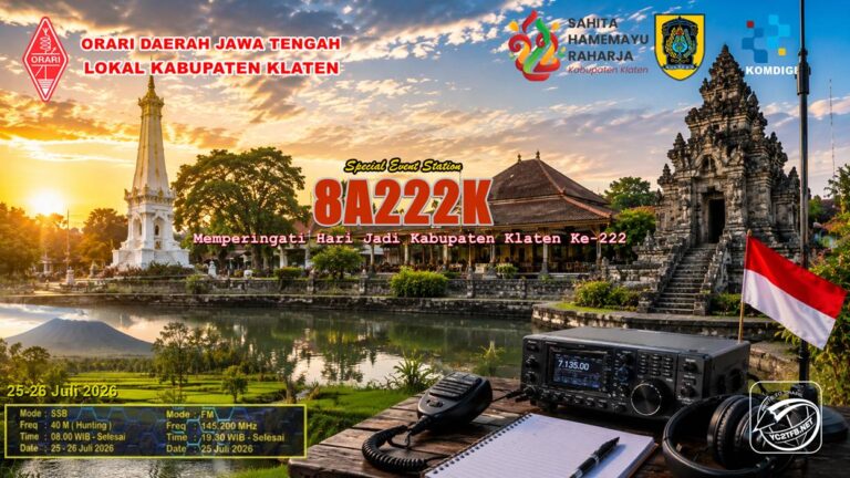 ORARI Lokal Klaten - SES 8A222K Hari Jadi Kabupaten Klaten Ke-222 Tahun 2026