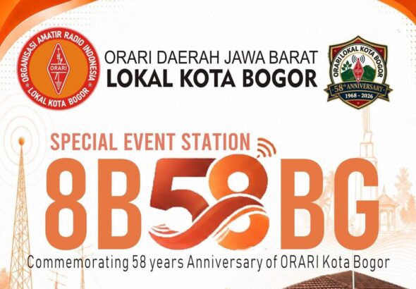 SES 8B58BG ORARI Lokal Kota Bogor