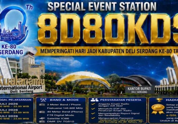 SES 8D80KDS HUT Deliserdang ke-80