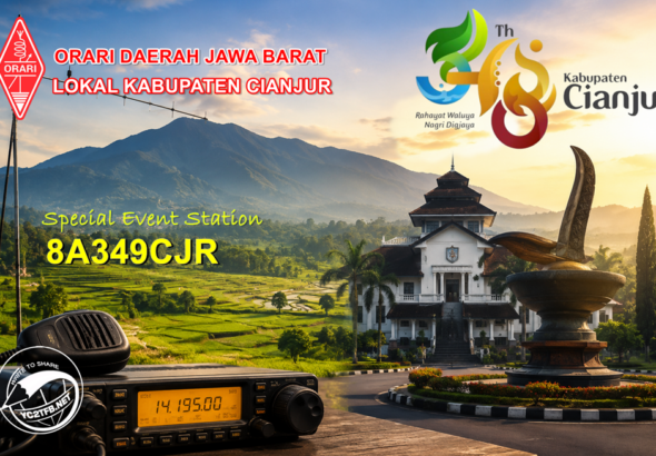 ORARI Cianjur, Special Event Station (SES) 8A349CJR HUT Kabupaten Cianjur Ke-349