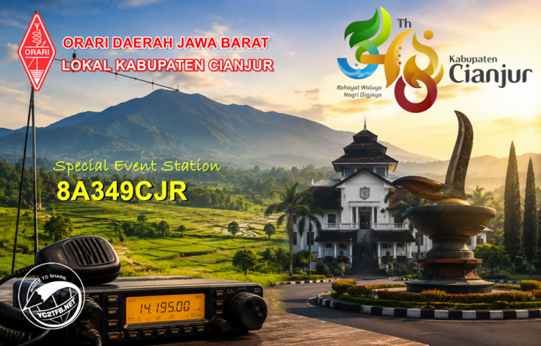 ORARI Cianjur, Special Event Station (SES) 8A349CJR HUT Kabupaten Cianjur Ke-349