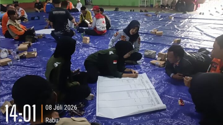 TTX Erupsi Gunung Slamet