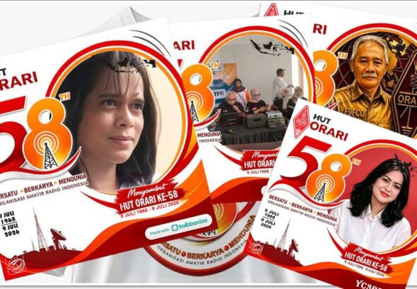 Twibbon HUT ORARI Ke-58