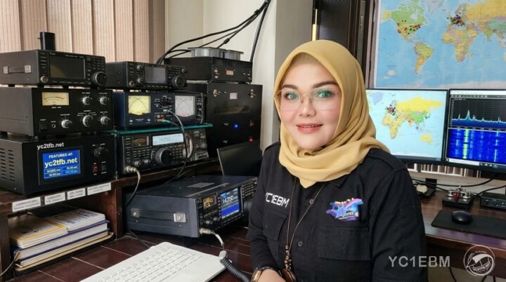 YC1EBM Susiana Marlianti Indonesian YL Contester, Siap meramaikan RSGB IOTA Contest 2026