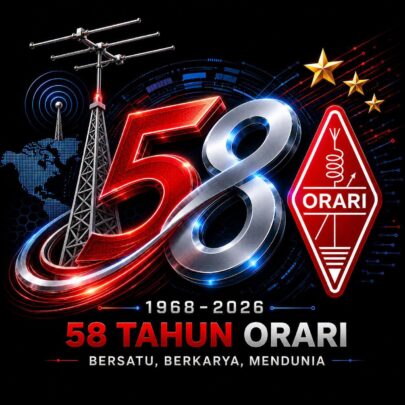Logo Resmi HUT ORARI Ke 58